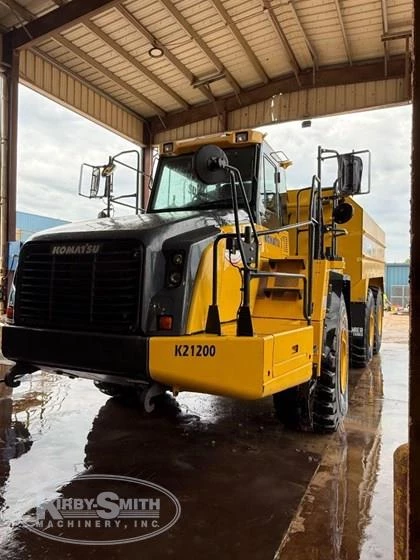 Used Water Truck in yard
